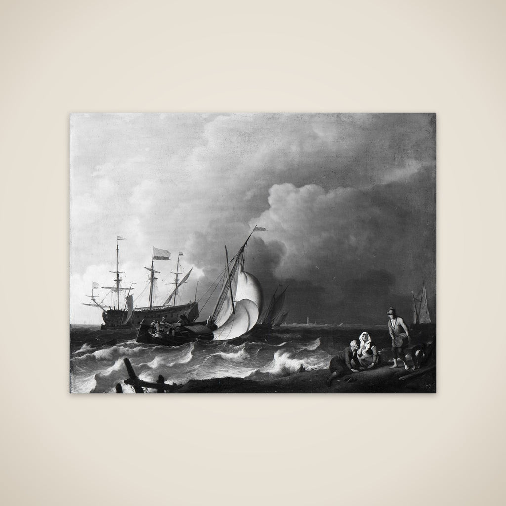 Rough Sea unframed print