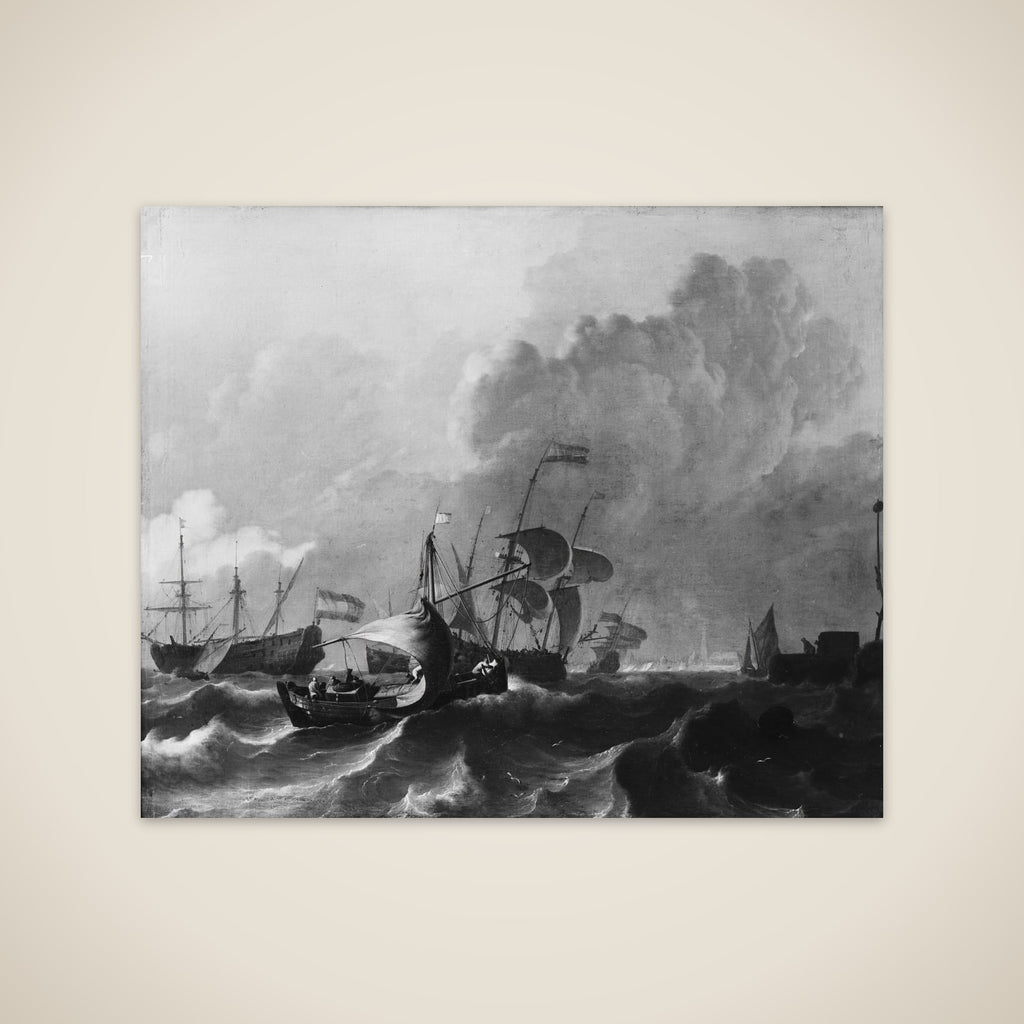 The Y off Amsterdam unframed print