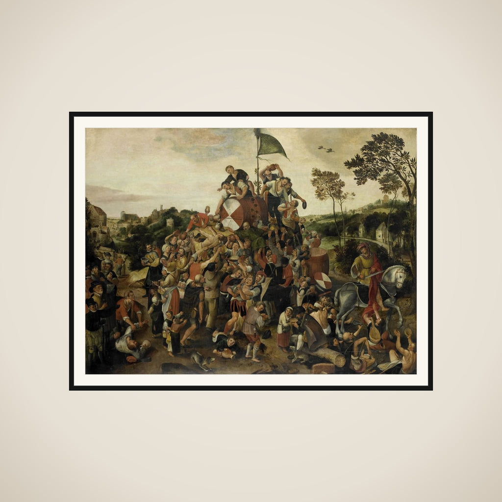 The St Martin's Day Kermis framed