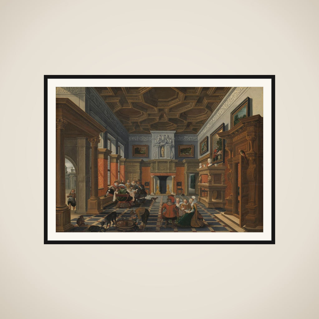 A Company in an Interior framed
