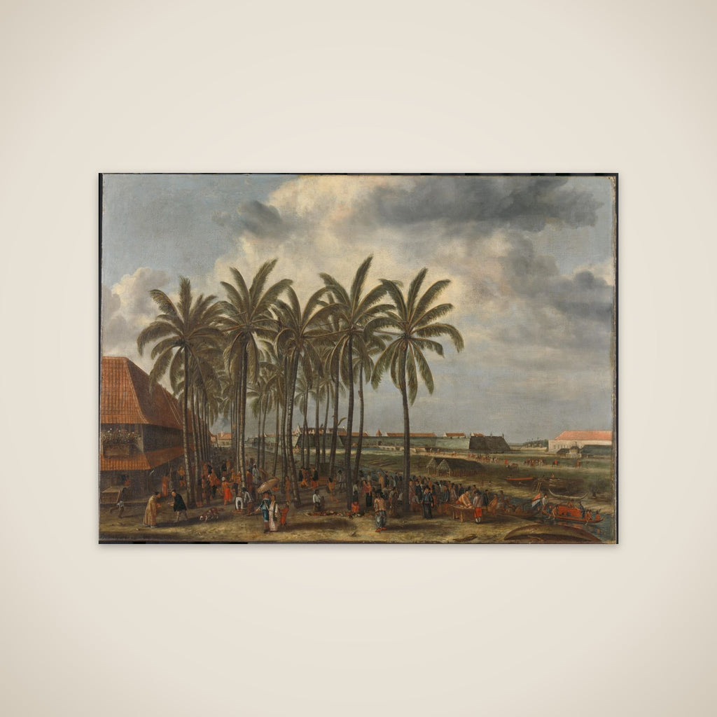 The Castle of Batavia, seen from Kali Besar West unframed print