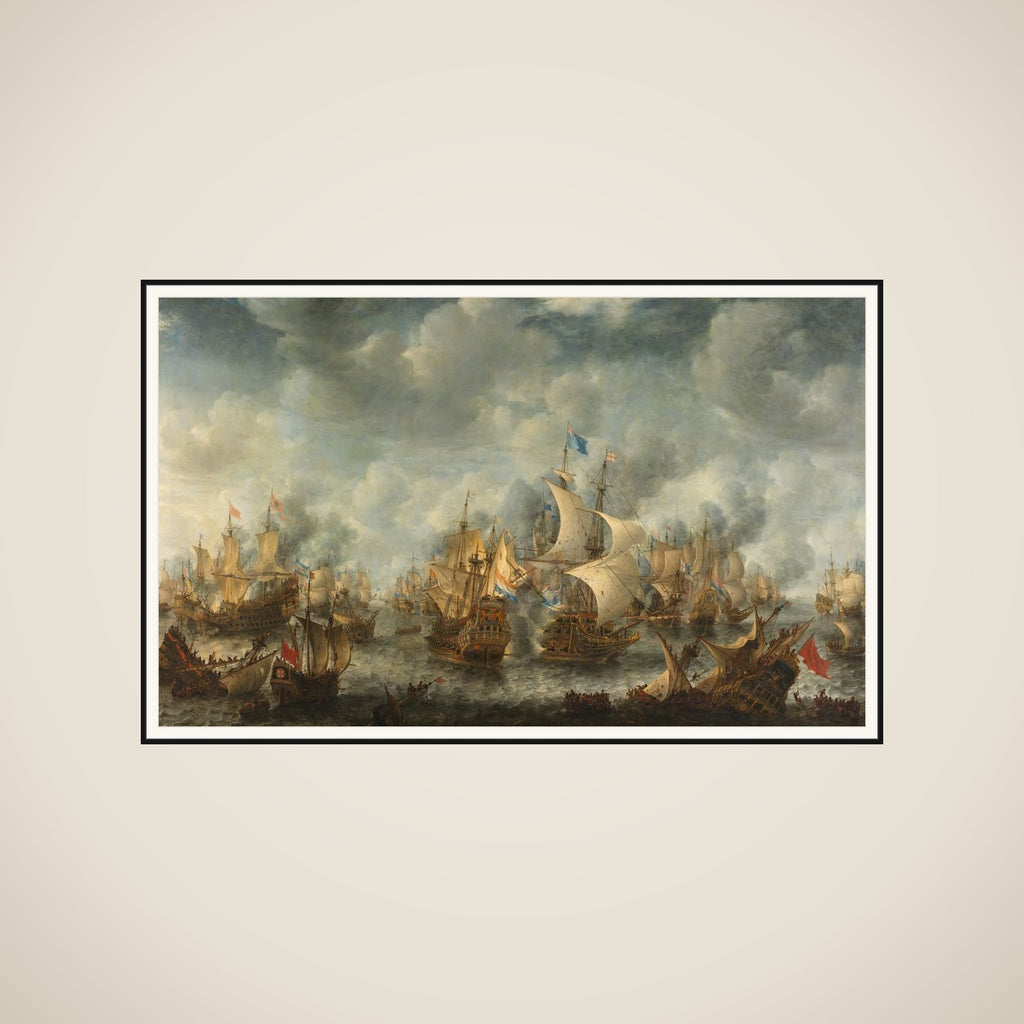 The Battle of Terheide, 10 August 1653 framed