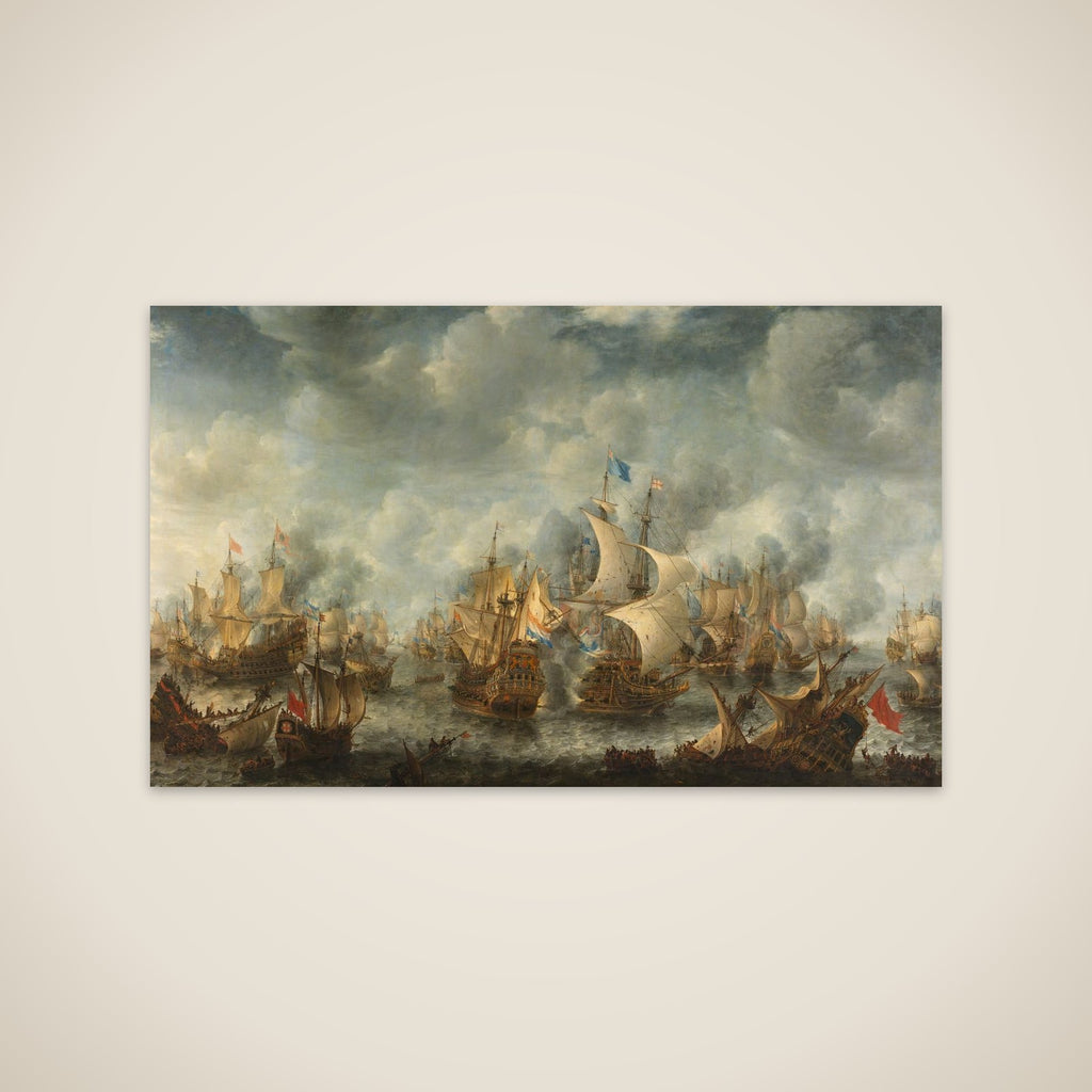 The Battle of Terheide, 10 August 1653 unframed print