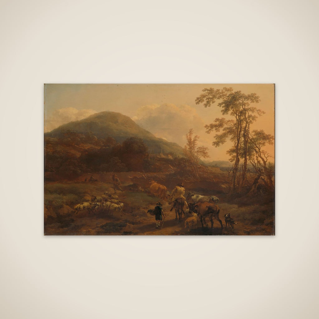 The Three Droves unframed print