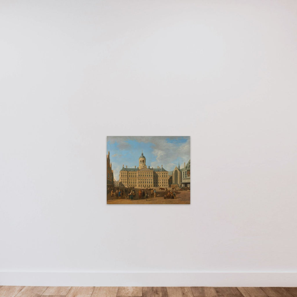 The Town Hall on Dam Square, Amsterdam unframed — shown to scale