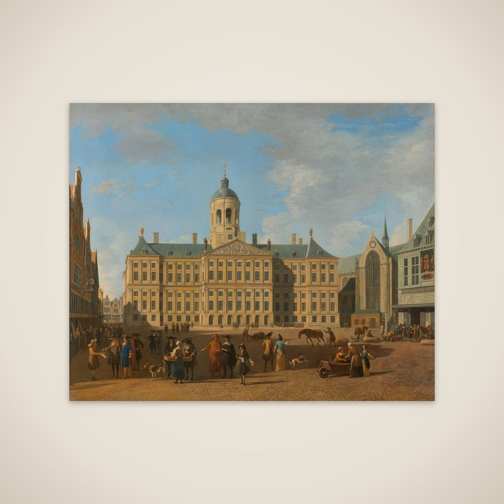 The Town Hall on Dam Square, Amsterdam unframed print