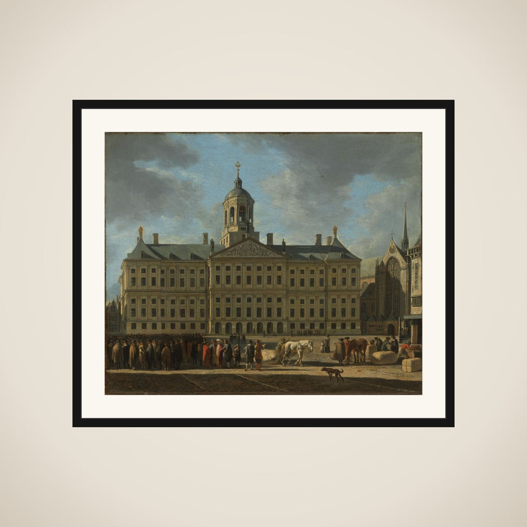 The Town Hall on Dam Square, Amsterdam framed