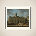 The Town Hall on Dam Square, Amsterdam framed