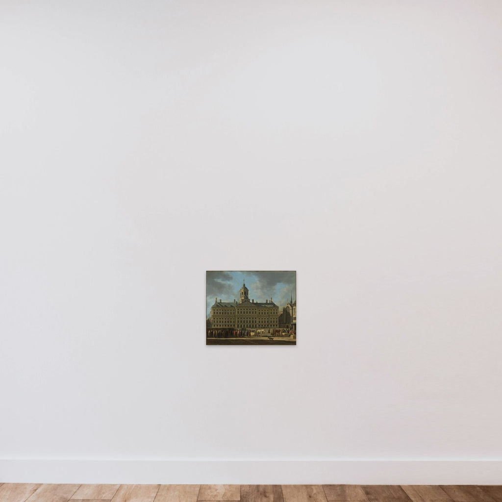 The Town Hall on Dam Square, Amsterdam unframed — shown to scale