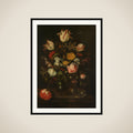 Still Life with Flowers framed