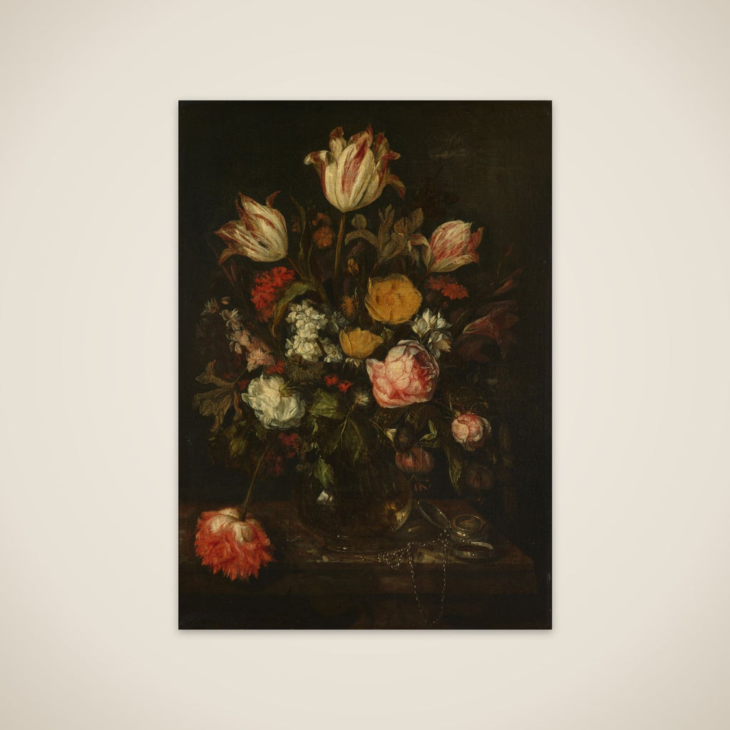 Still Life with Flowers unframed print