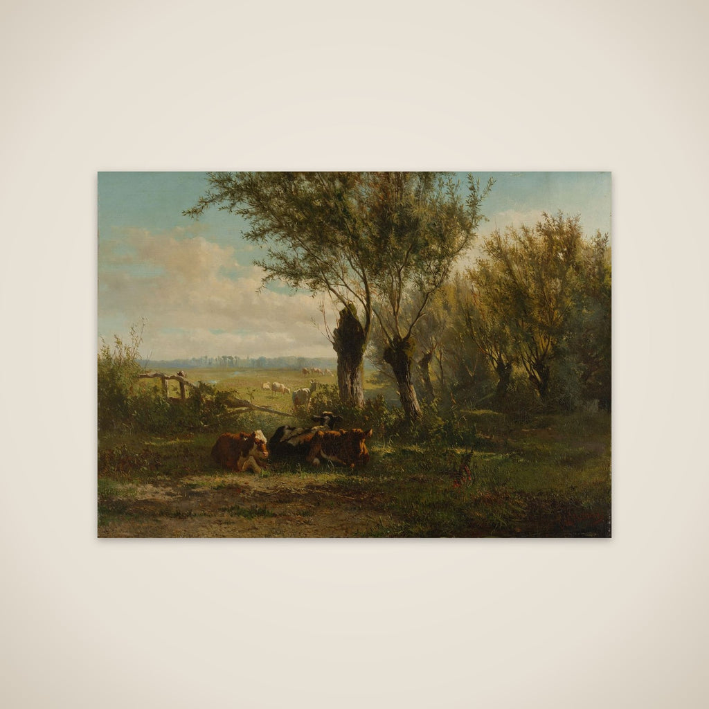 Meadow near Oosterbeek unframed print
