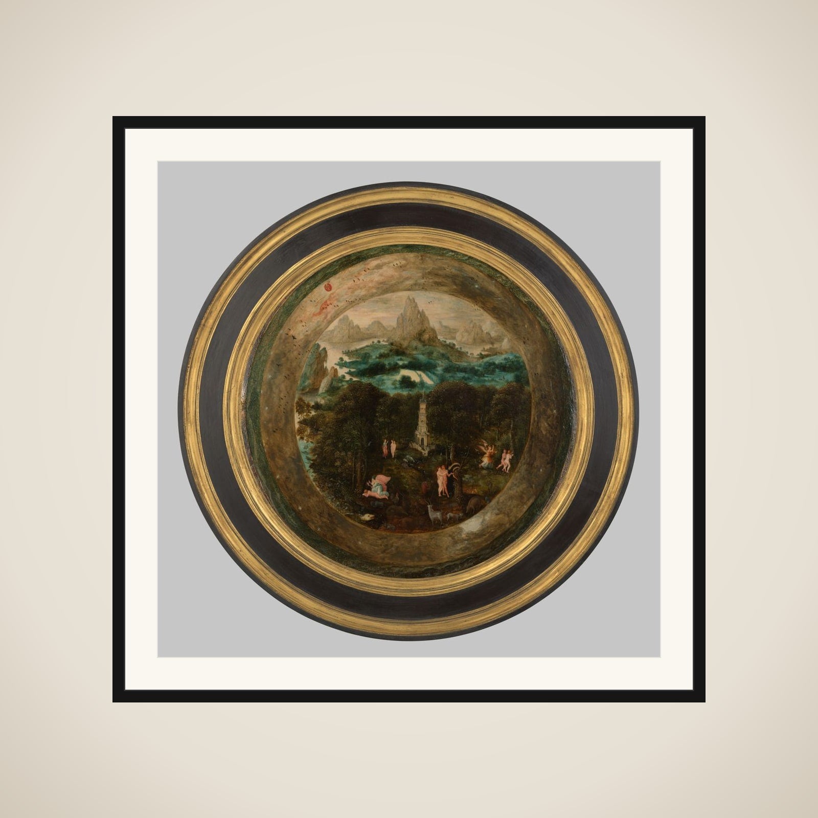 Paradise framed
