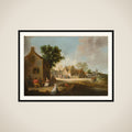 Country Kermis framed