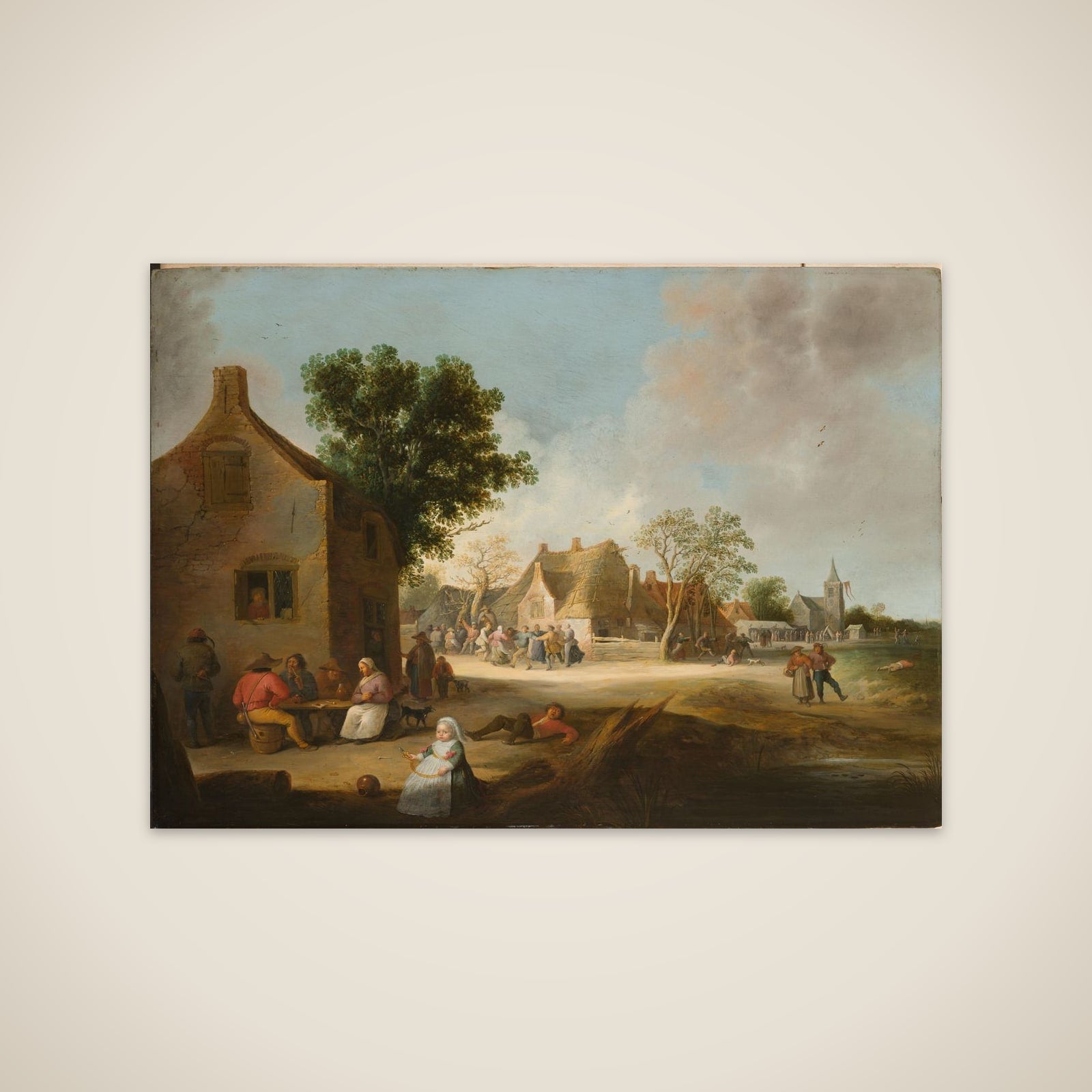 Country Kermis unframed print