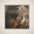 Thetis Presenting Achilles with a new Suit of Armor from the Forge of Vulcan framed
