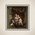 Caritas: Joanna de Geer (1629-1691) with her Children Cecilia Trip (1660-1728) and Laurens Trip (b. 1662) framed