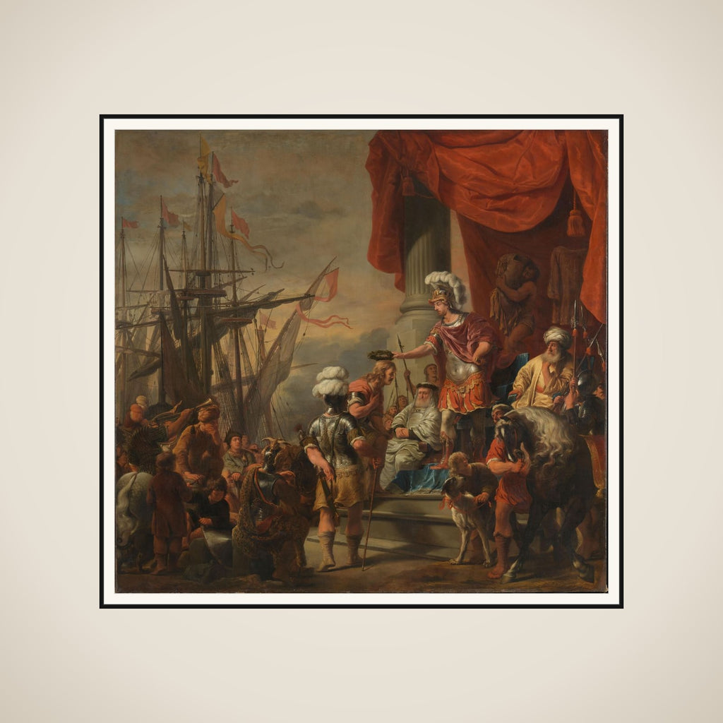 Aeneas at the Court of Latinus framed