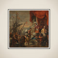 Aeneas at the Court of Latinus framed