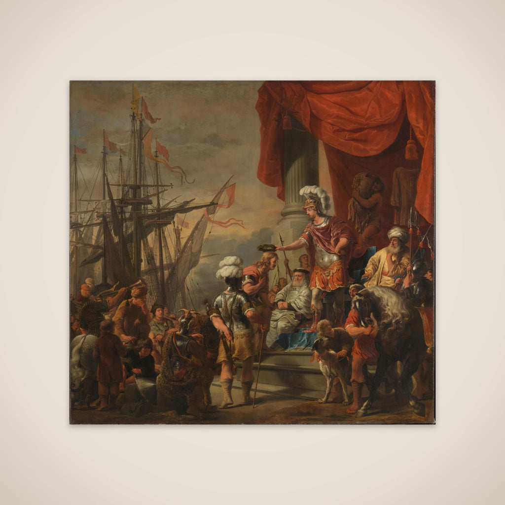 Aeneas at the Court of Latinus unframed print