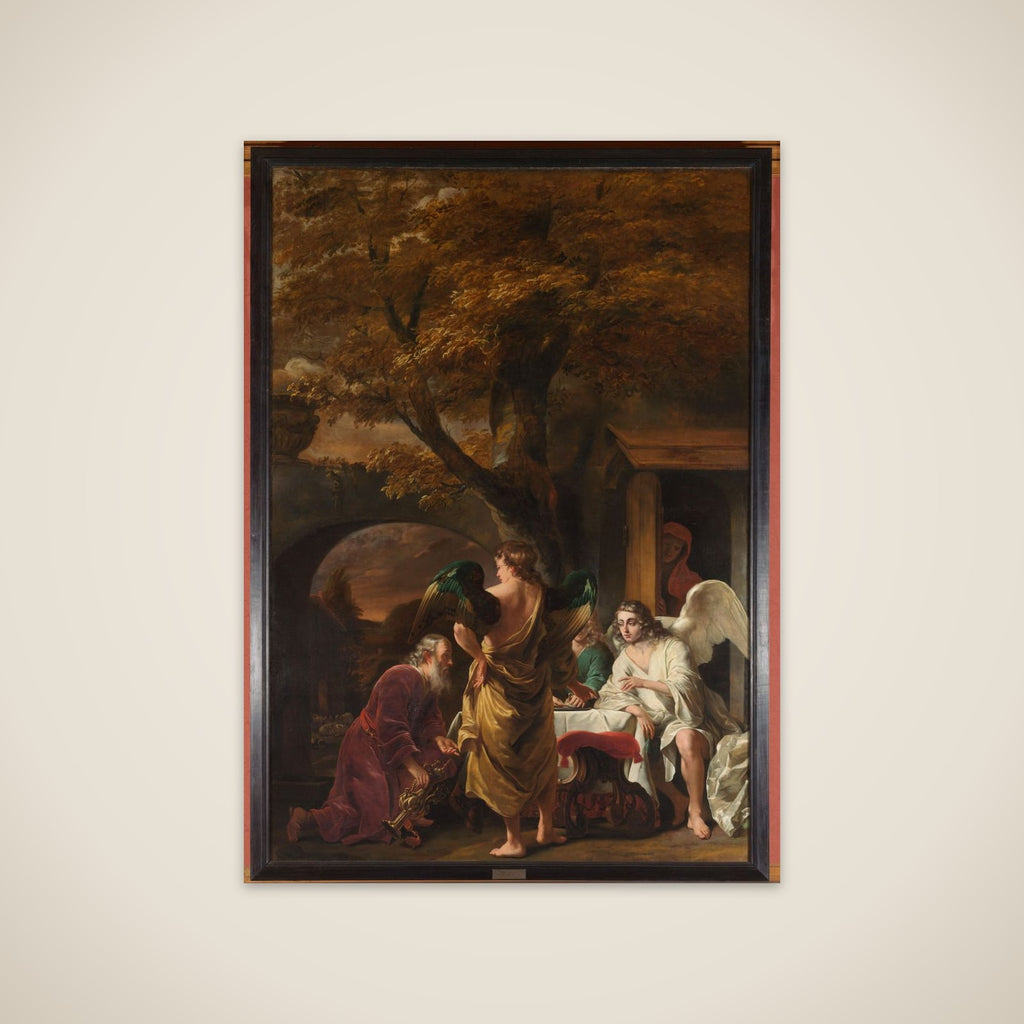 Abraham Entertaining the Three Angels unframed print