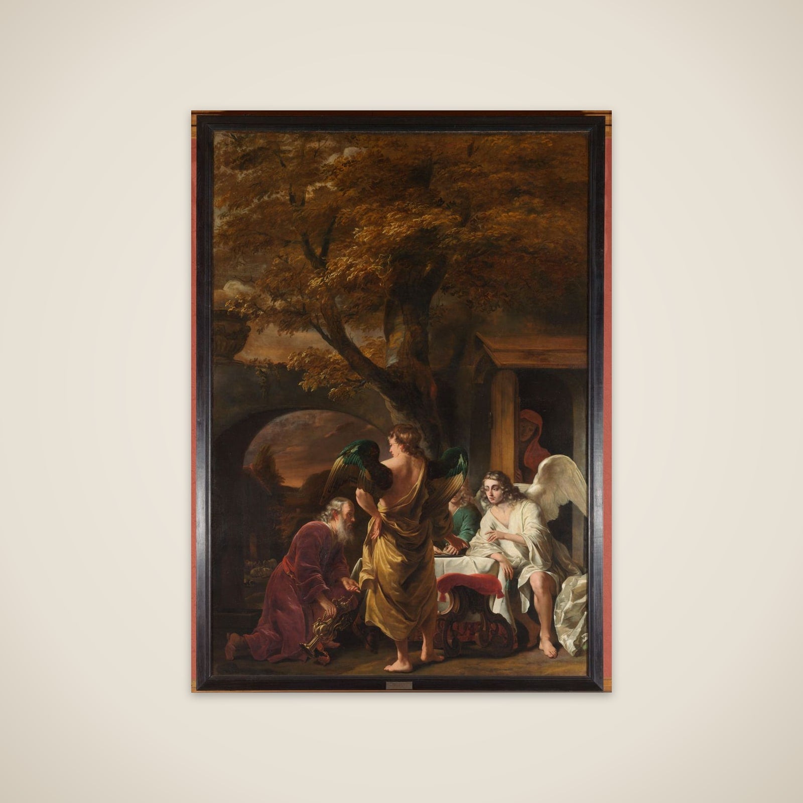 Abraham Entertaining the Three Angels unframed print