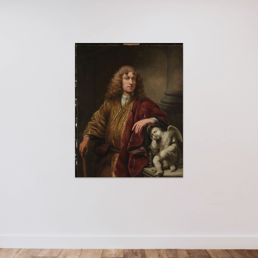 Self-Portrait unframed — shown to scale