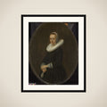 Johanna Bardoel (d after 1667). Wife of Gerard van der Schalcke framed