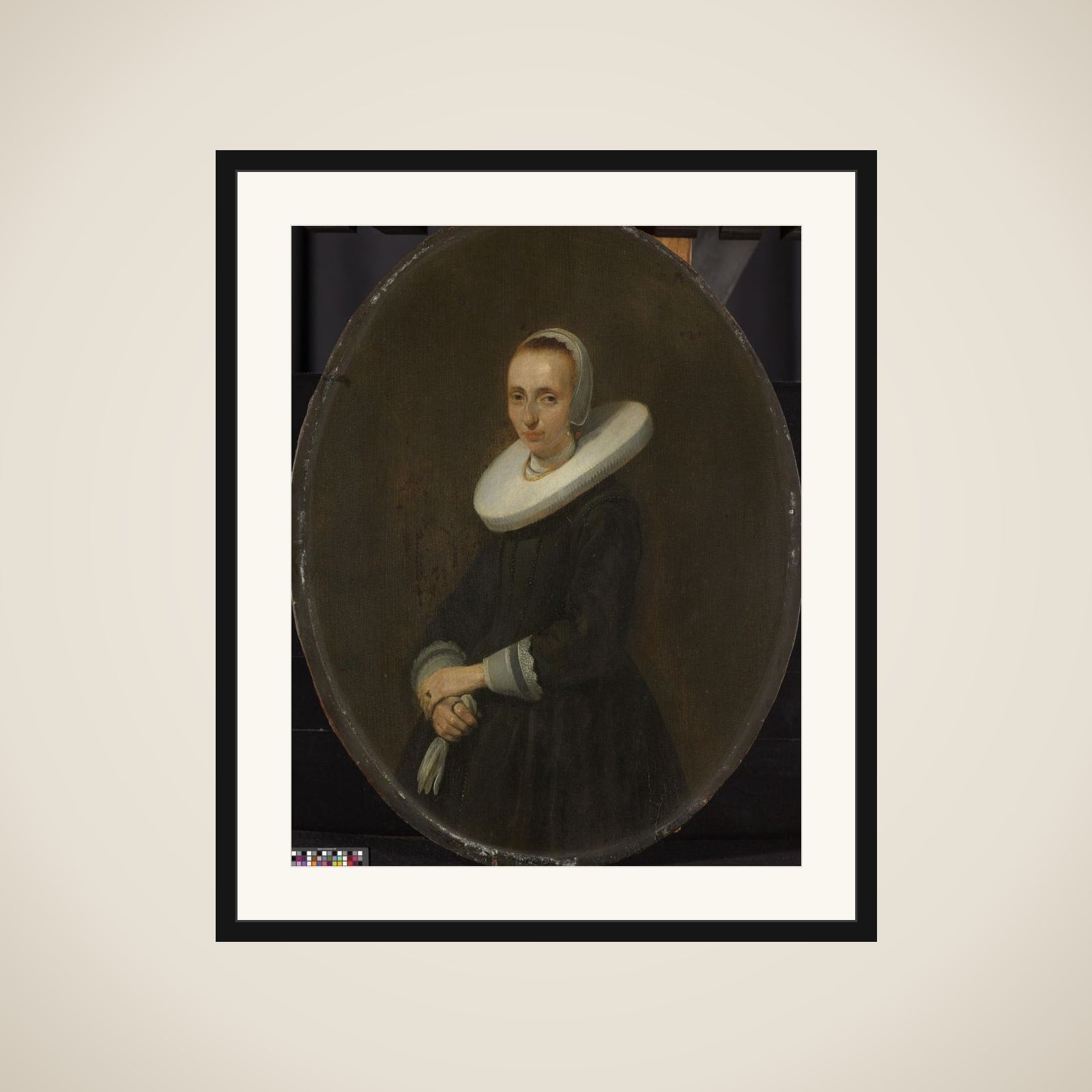 Johanna Bardoel (d after 1667). Wife of Gerard van der Schalcke framed