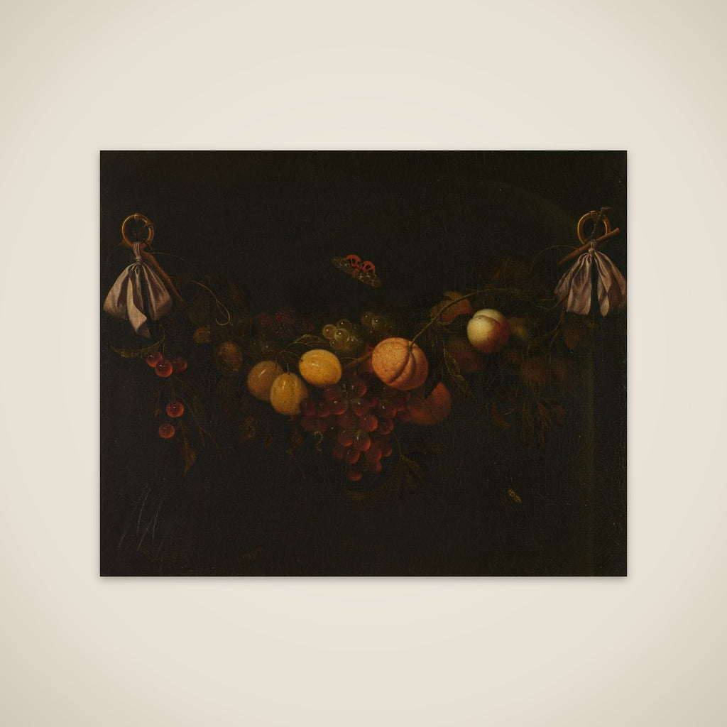 Festoon of Fruits unframed print