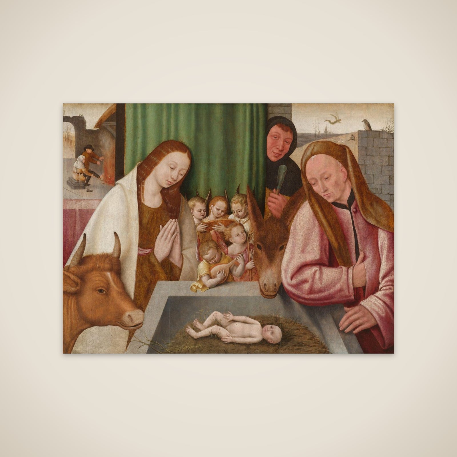 The Adoration of the Child unframed print