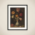 Still Life with Flowers in a Wan-Li Vase framed