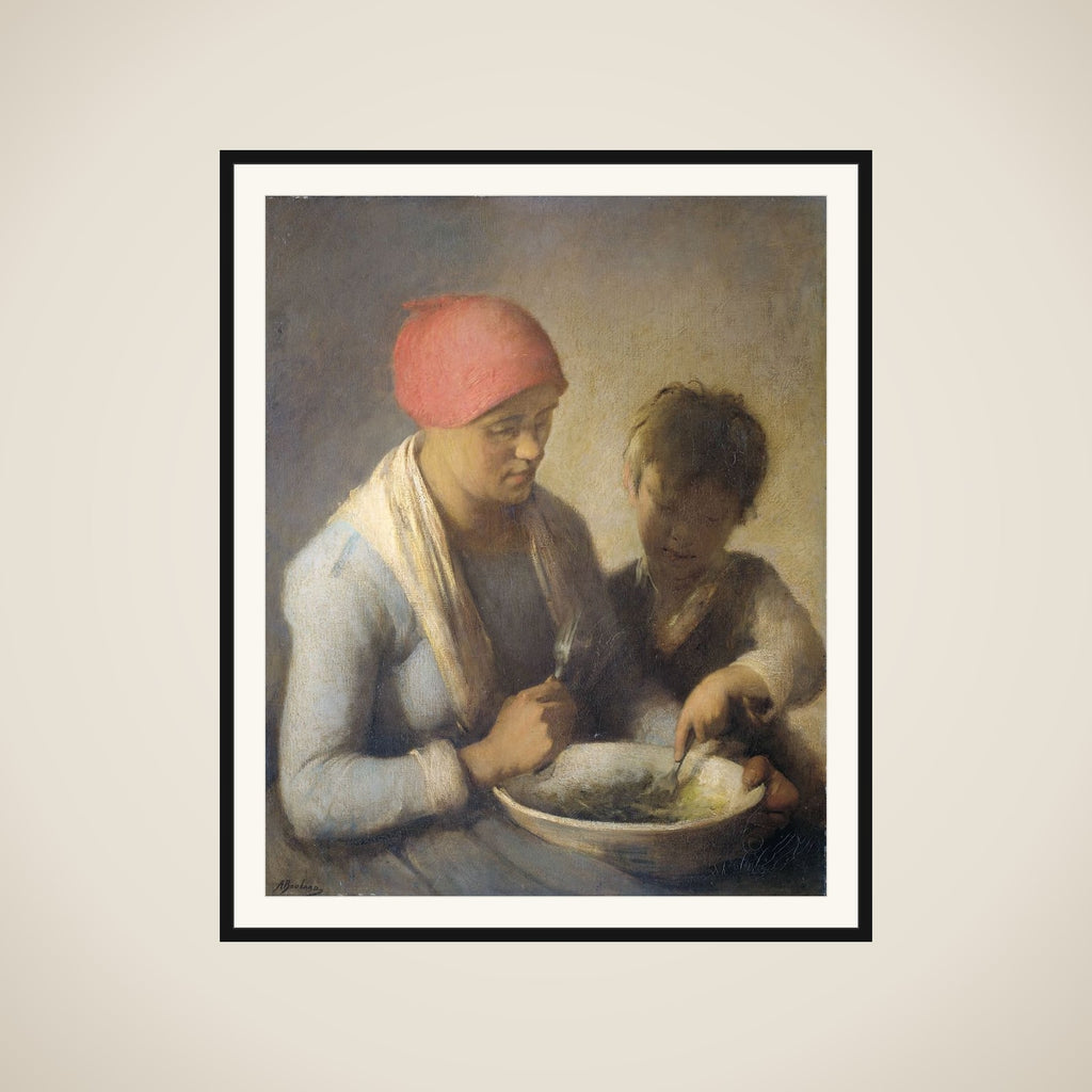 The Meal framed