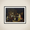 The Feast of St Nicholas framed