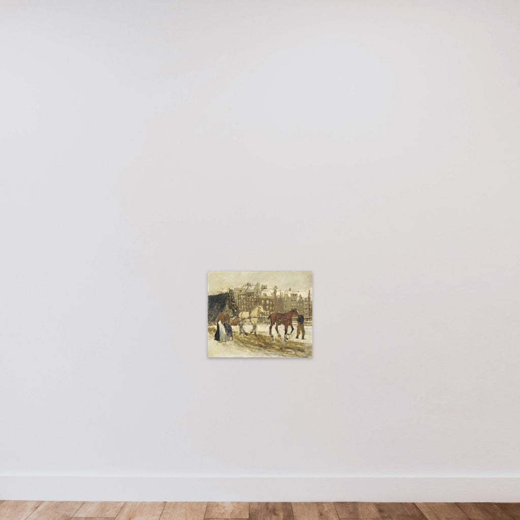 The Rokin, Amsterdam unframed — shown to scale