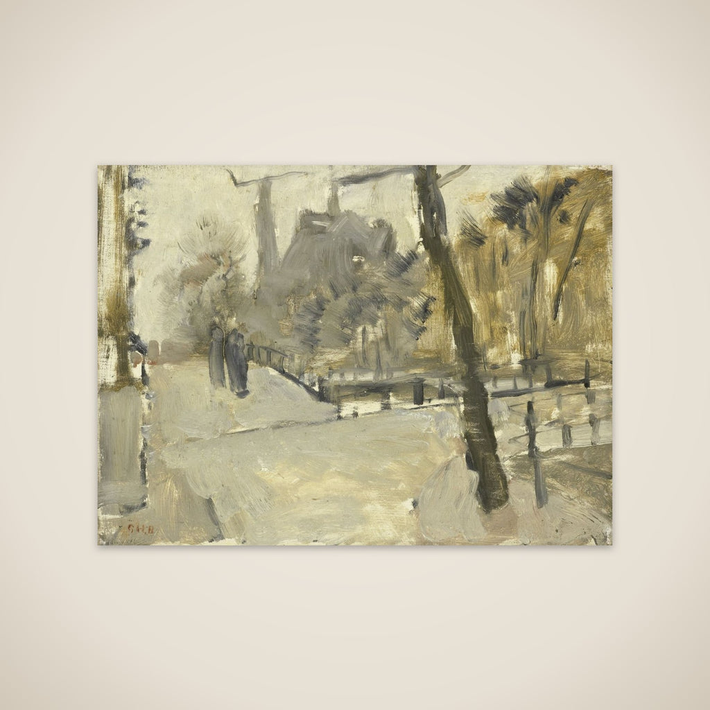 The Leidsegracht, Amsterdam unframed print