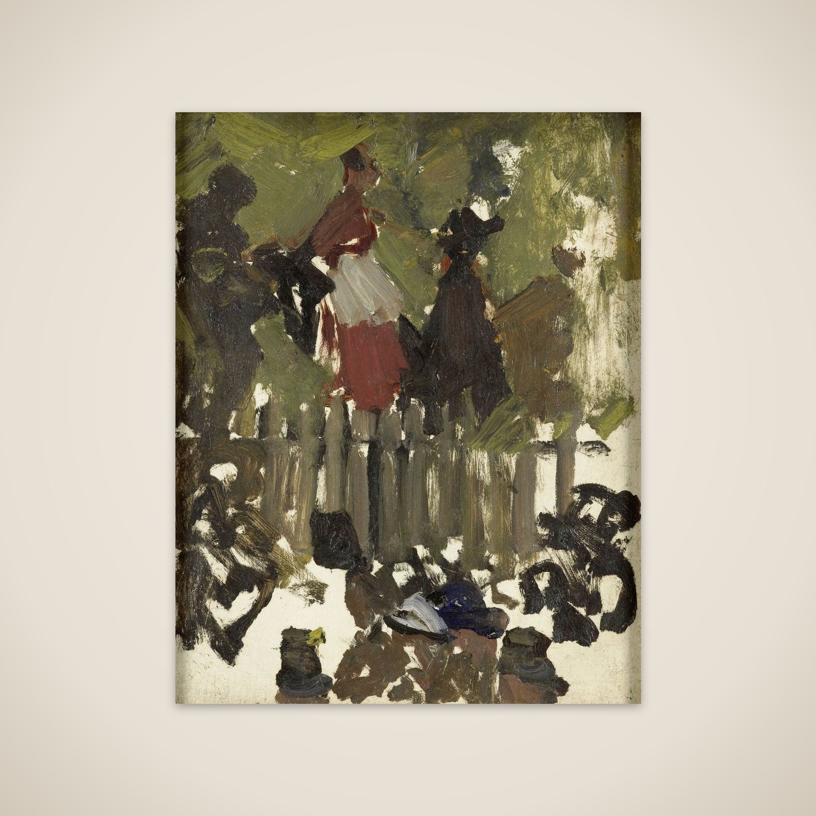 The Funfair unframed print