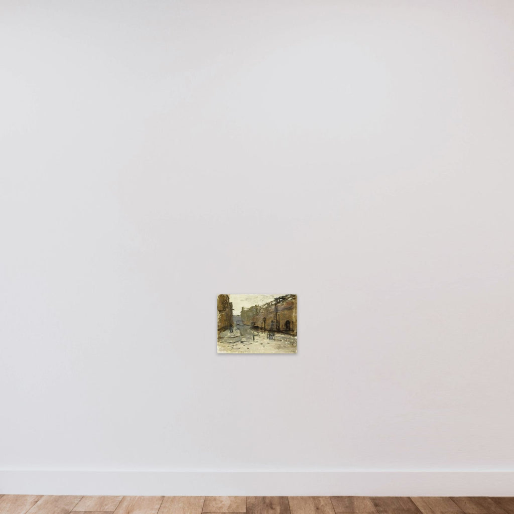 View in Amsterdam unframed — shown to scale