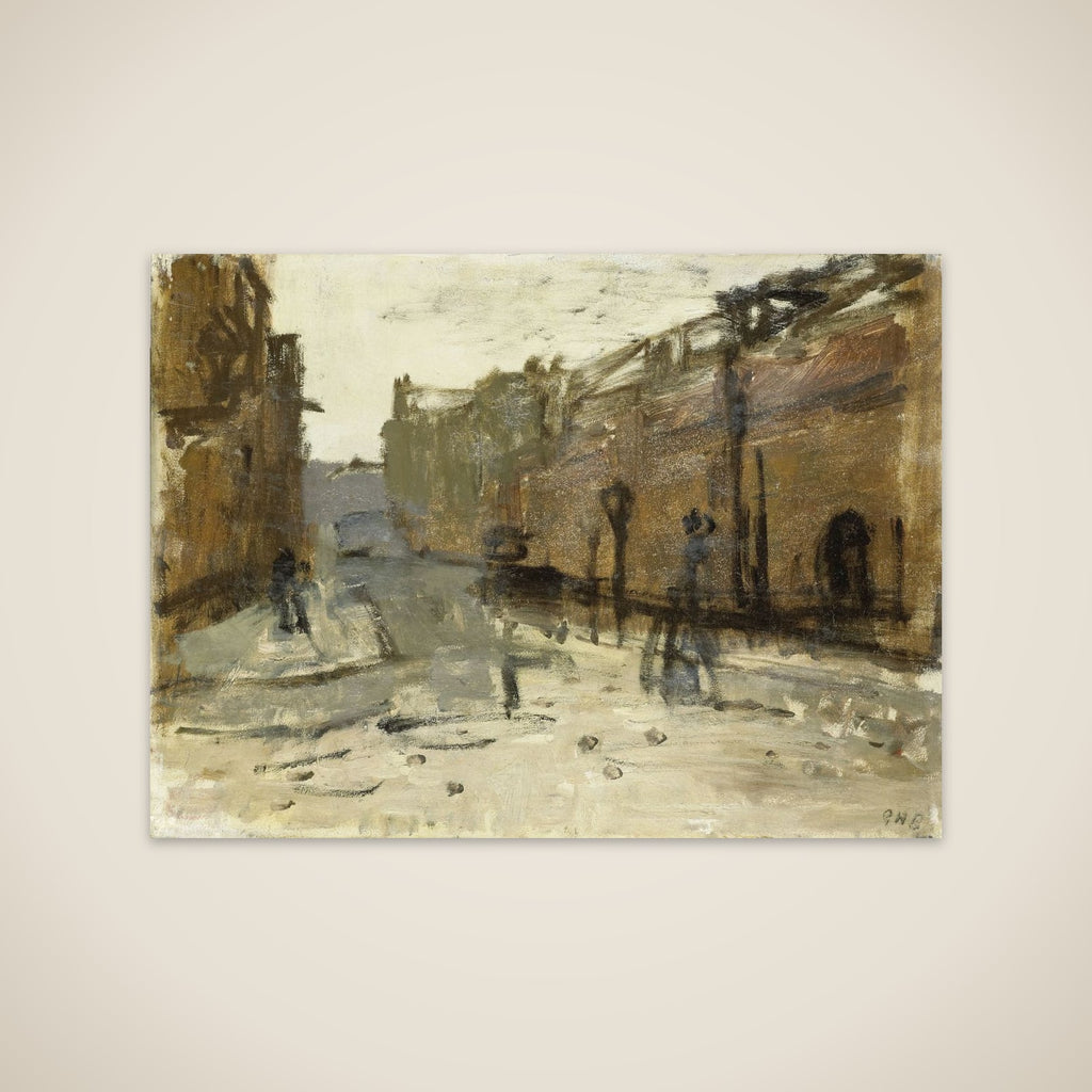View in Amsterdam unframed print