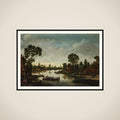 The Cattle Ferry framed