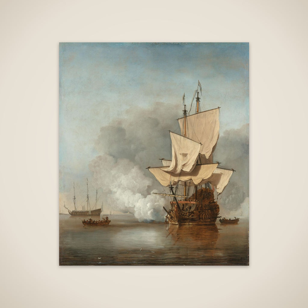 The Cannon Shot unframed print
