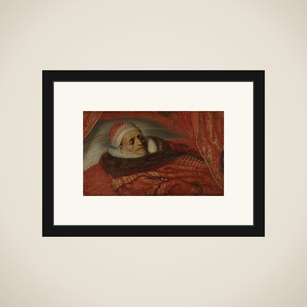 Maurits (1567-1625), Prince of Orange, Lying in State, 1625 framed