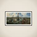 The Departure of a Dignitary from Middelburg framed