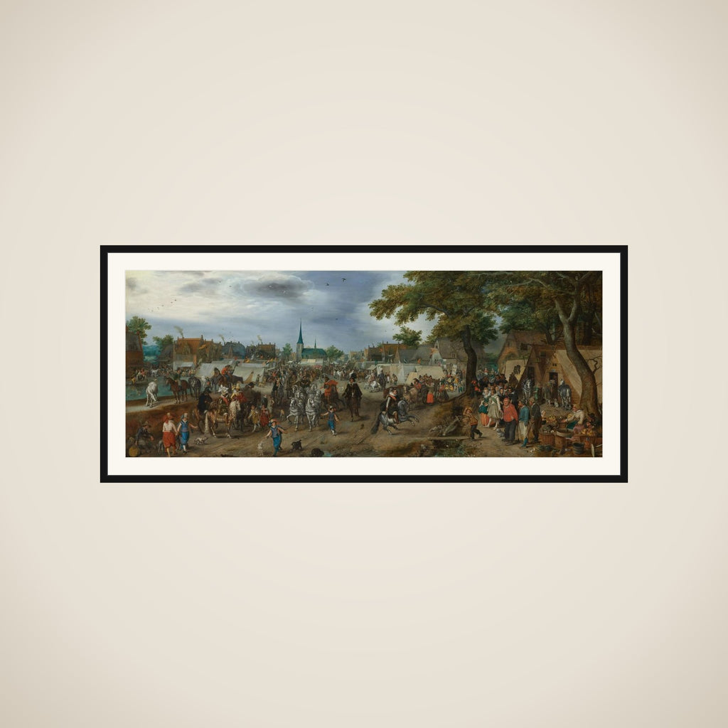 Princes Maurits and Frederik Hendrik at the Valkenburg Horse Fair framed