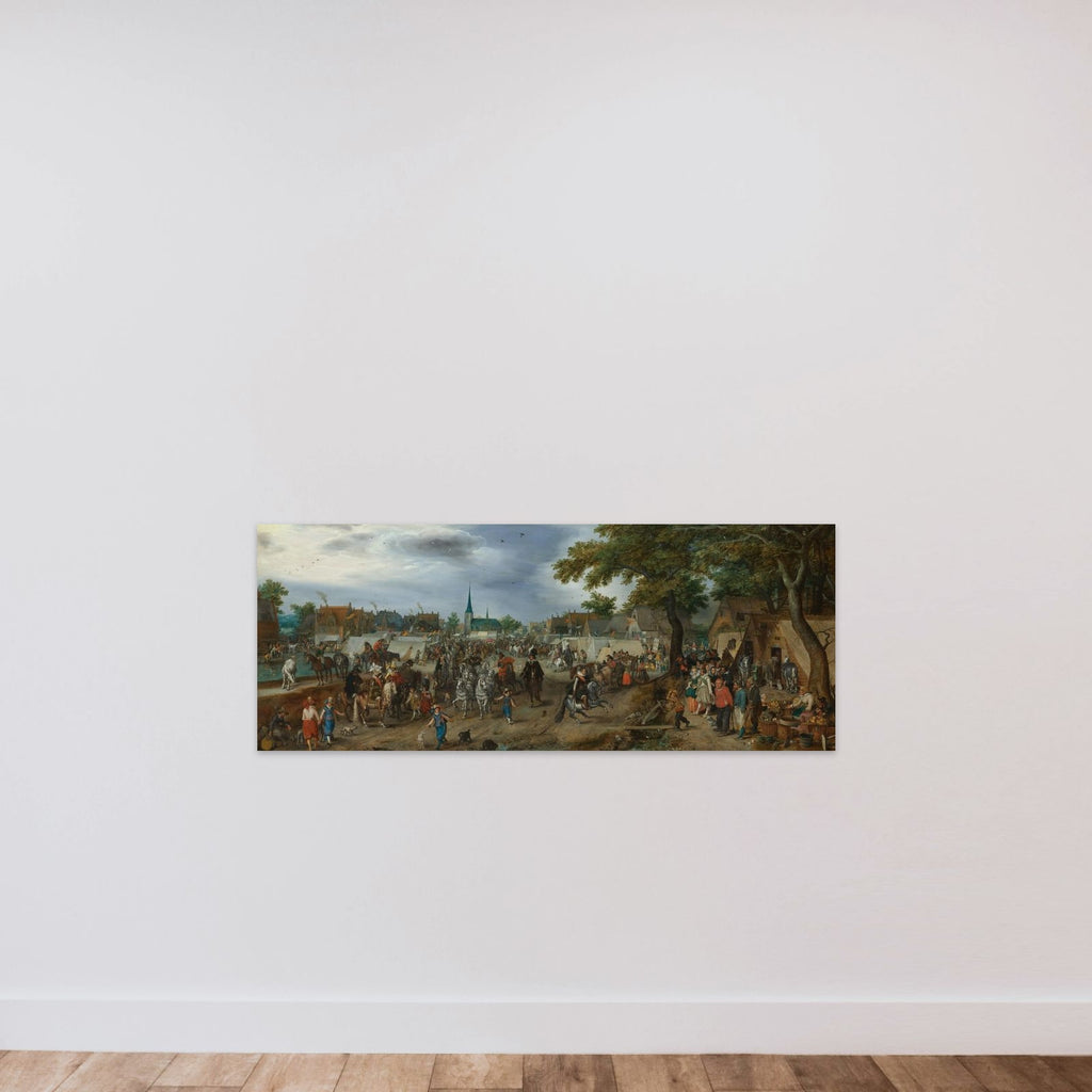 Princes Maurits and Frederik Hendrik at the Valkenburg Horse Fair unframed — shown to scale