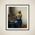 The Milkmaid framed