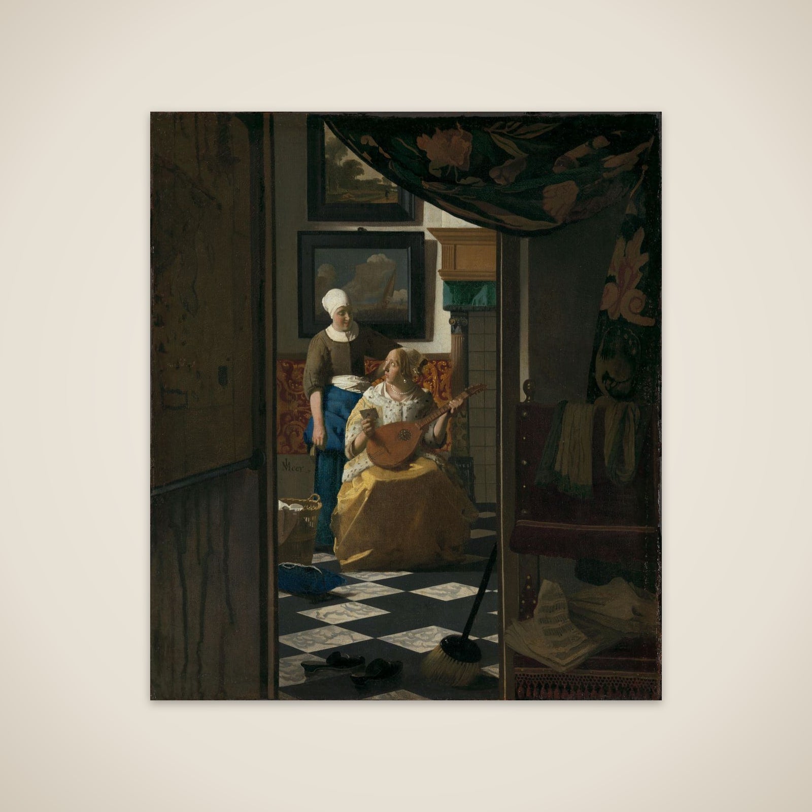 The Love Letter unframed print