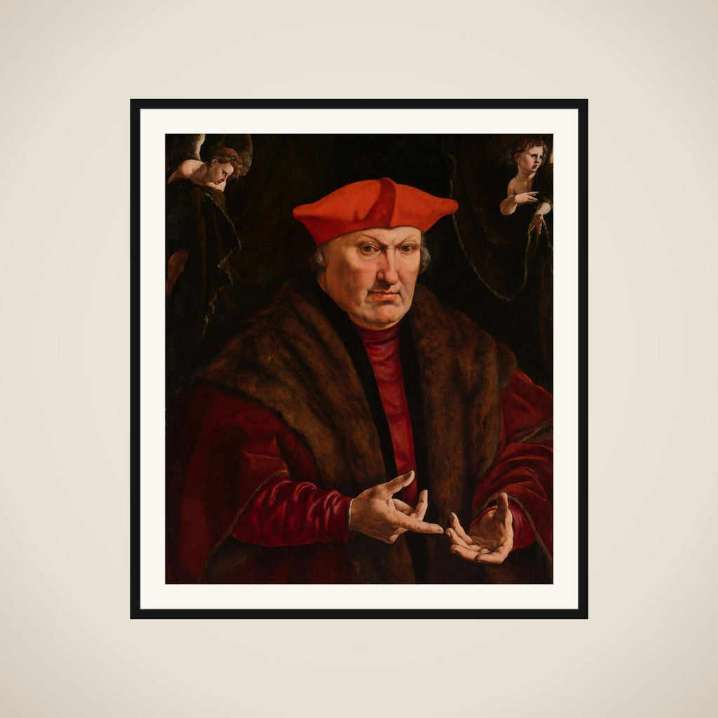 Portrait of Erard de la Marck framed