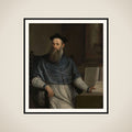 Portrait of Daniele Barbaro framed