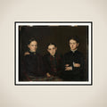 Cornelia, Clara and Johanna Veth, the Three Sisters of the Artist framed